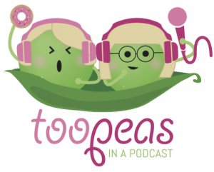 Too Peas in a Podcast logo